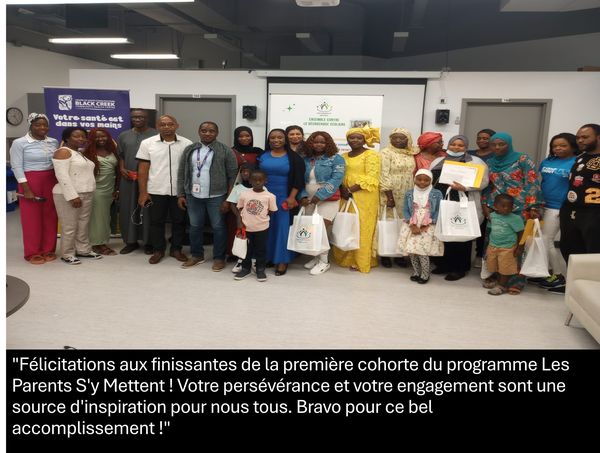 Félicitations aux finissantes de la première cohorte